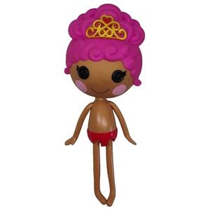 Lalaloopsy Sew Royal Princess Party Crumpet Hearts Full Size Doll 13" tall FLAW